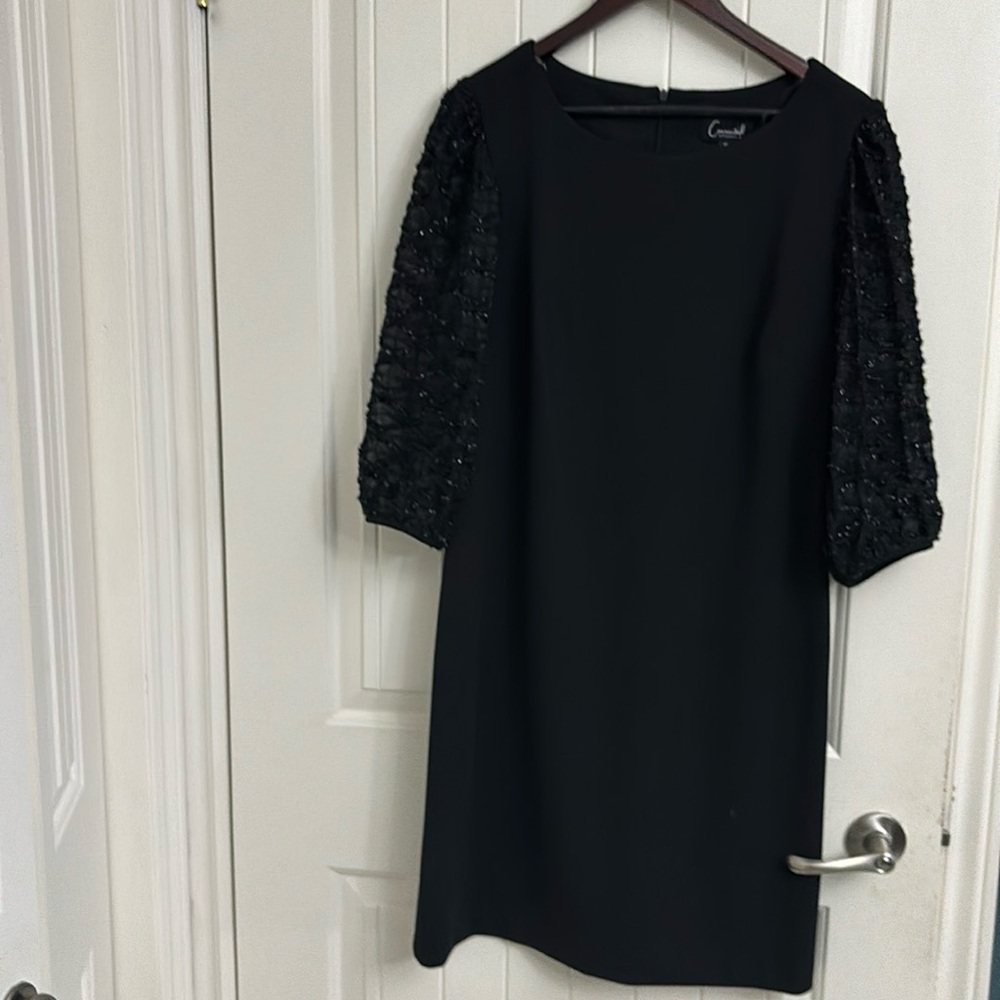 BNWT Connected Apparel Little Black Dress